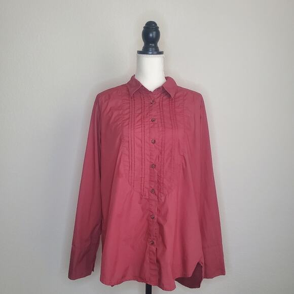 Free People Charlie Button Down Blouse Medium - Picture 1 of 9